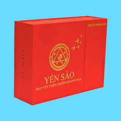 Yến sào đảo yến thiên nhiên tinh chế mẫu hộp quà tặng 50g - 015G