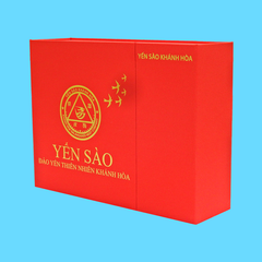 Yến sào đảo yến thiên nhiên tinh chế mẫu hộp quà tặng 50g - 015GS