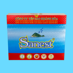 Nước Yến sào Khánh Hòa Sanest không đường hộp 6 lọ 70ml - 029H6