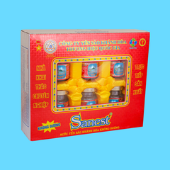 Nước Yến sào Khánh Hòa Sanest không đường hộp 6 lọ 70ml - 029H6