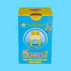 Nước Yến sào Khánh Hòa Sanest không đường dành cho người cao tuổi lọ 70ml - 096
