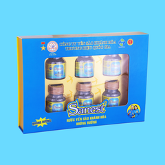 Nước Yến sào Khánh Hòa Sanest không đường dành cho người cao tuổi hộp 6 lọ 70ml - 096H6