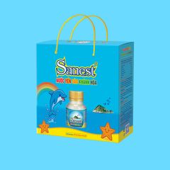 Nước Yến sào Khánh Hòa Sanest dành cho trẻ em hộp 6 lọ 62ml - 161H6