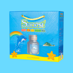 Nước Yến sào Khánh Hòa Sanest dành cho trẻ em hộp 6 lọ 62ml - 161H6