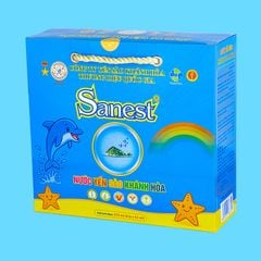Nước Yến sào Khánh Hòa Sanest hộp 6 lọ 62 ml KM