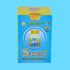 Nước yến sào Khánh Hòa Sanest dành cho người cao tuổi lọ 70ml - 095