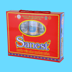 Nước Yến sào Khánh Hòa Sanest hộp 10 lon 190ml - 001H10