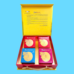Bánh Trung thu Yến sào hộp 4.120 - 2 thập cẩm 1 mềm 1 dẻo