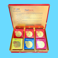 Bánh Trung thu Yến sào hộp 6.200 - 3 thập cẩm 2 mềm 1 dẻo