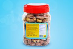 Nhân điều vỏ lụa muối Sanuts hộp 400g - LM400