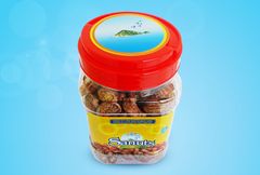 Nhân điều vỏ lụa muối Sanuts hộp 400g - LM400