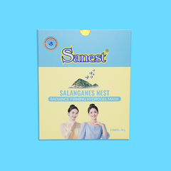 Mặt nạ Yến sào Hydrogel làm sáng và săn chắc da, Hộp 3 túi - HM168H3
