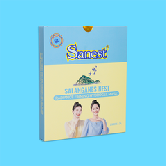 Mặt nạ Yến sào Hydrogel làm sáng và săn chắc da, Hộp 3 túi - HM168H3