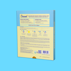 Mặt nạ Yến sào Hydrogel làm sáng và săn chắc da, Hộp 3 túi - HM168H3