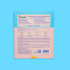 Mặt nạ Yến sào dưỡng trắng da Hộp 3 túi - WM268H3