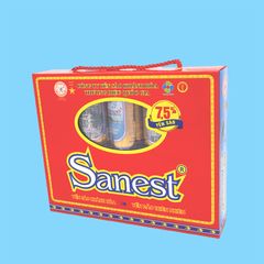 Nước yến sào Khánh Hòa Sanest hộp 10 lon 190ml - S001H10