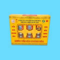 Nước yến sào Khánh Hòa Sanest hộp 6 lọ 70ml - S002H6