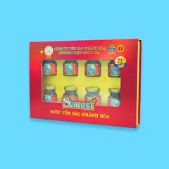 Nước Yến sào Khánh Hòa Sanest hộp 8 lọ 70ml QT - S002H8QT