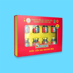 Nước Yến sào Khánh Hòa Sanest hộp 8 lọ 70ml QT - S002H8QT