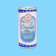 Nước Yến sào Khánh Hòa Sanest không đường lon 190ml - S003