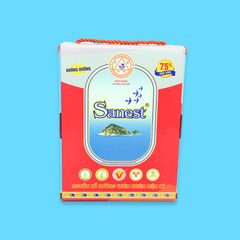 Nước Yến sào Khánh Hòa Sanest không đường hộp 6 lon 190ml - S003H6