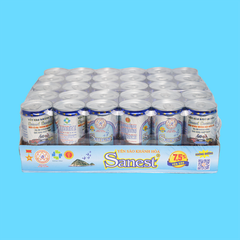 Nước Yến sào Khánh Hòa Sanest không đường khay 30 lon 190ml - S003K30