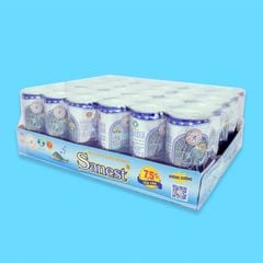 Nước Yến sào Khánh Hòa Sanest không đường khay 30 lon 190ml - S003K30
