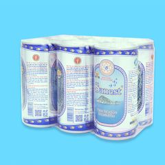 Nước Yến sào Khánh Hòa Sanest không đường lốc 6 lon 190ml - S003L6