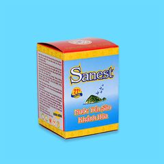 Nước Yến sào Khánh Hòa Sanest không đường hộp 1 lọ 70ml - S029