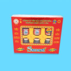 Nước Yến sào Khánh Hòa Sanest không đường hộp 6 lọ 70ml - S029H6