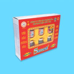Nước Yến sào Khánh Hòa Sanest không đường hộp 6 lọ 70ml - S029H6