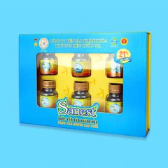 Nước Yến sào Khánh Hòa Sanest dành cho người cao tuổi hộp 6 lọ 70ml - S095H6