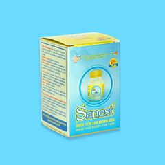 Nước Yến sào Khánh Hòa Sanest không đường dành cho người cao tuổi hộp 1 lọ 70ml - S096