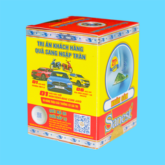 Nước Yến sào Khánh Hòa Sanest Fucoidan Nhân sâm hộp 1 lọ 70ml - S700