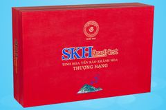 SKHPearlNest Khánh Hoà Đặc sản Yến sào tinh chế tổ thượng hạng hộp 100g, tặng kèm thố chưng yến (SQ581)