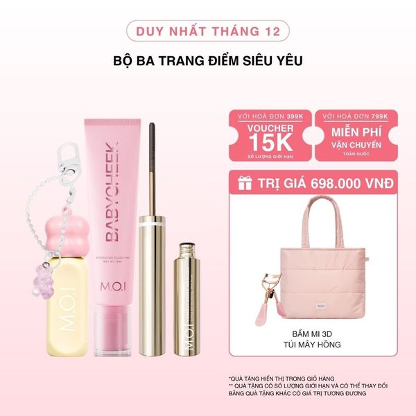 Bộ Ba Trang Điểm Siêu Yêu