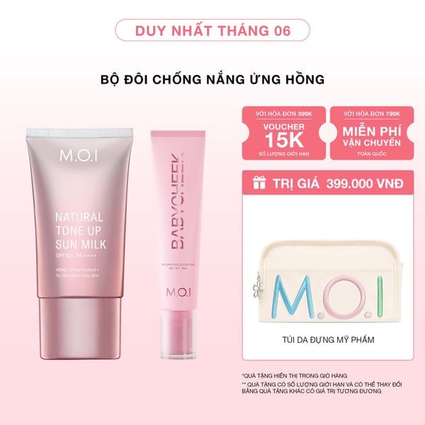 Bộ Đôi Chống Nắng Ửng Hồng
