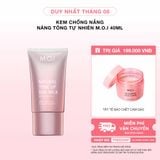  Kem Chống Nắng Nâng Tông Tự Nhiên M.O.I 40ml 