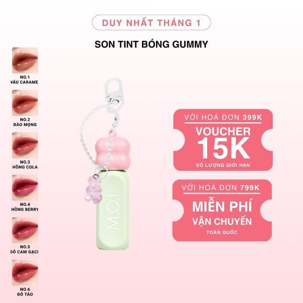 Son Tint Bóng Gummy 3g