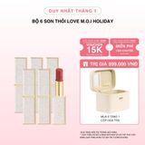 Bộ 6 Son Thỏi Love M.O.I Holiday Phiên Bản Mùa Lễ Hội 