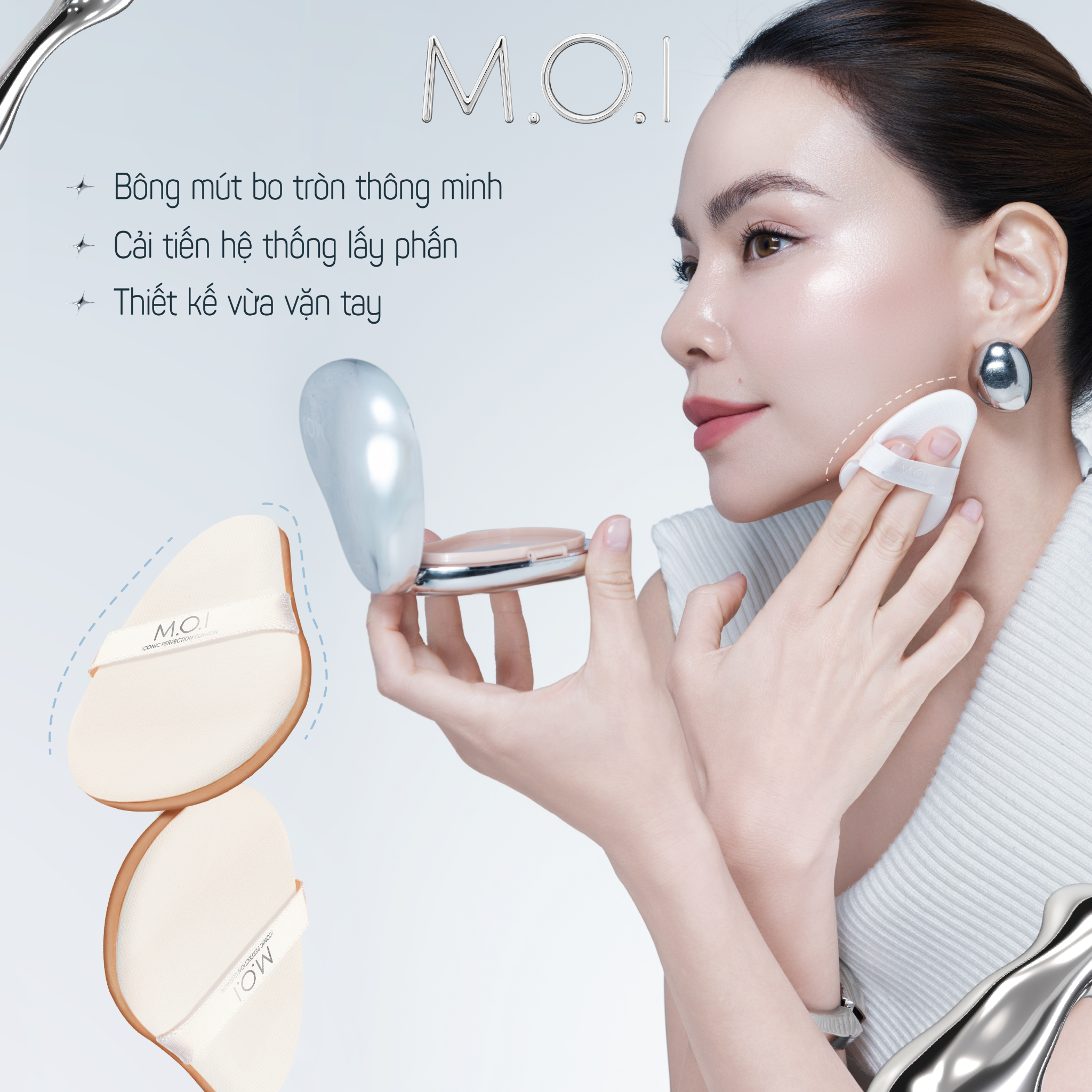 Phấn Nước M.O.I Iconic Perfection Cushion 12g [New Look]