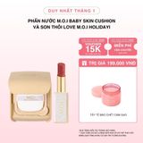  Phấn Nước M.O.I Baby Skin Cushion Và Son Thỏi Love M.O.I Holiday Phiên Bản Mùa Lễ Hội 
