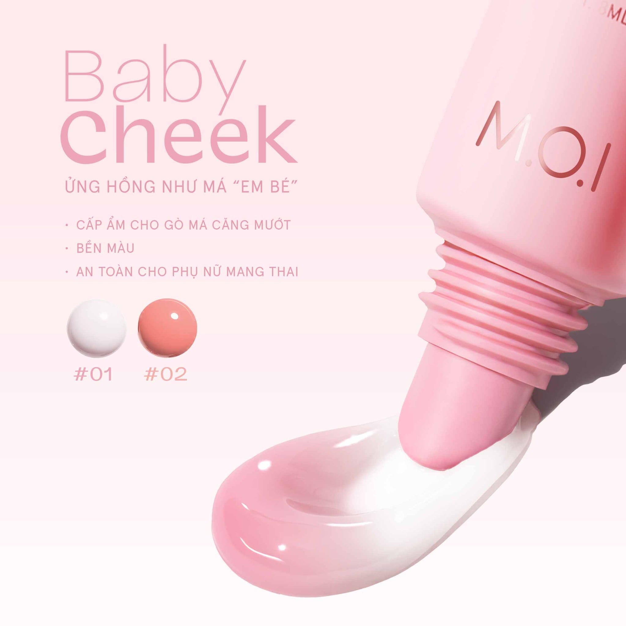 Má Hồng Sữa Baby Cheek 14ml