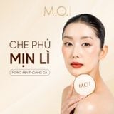  [GIẢM 50K] Bộ Đôi M.O.I Phấn Nước Premium Và Phấn Phủ Baby Skin 