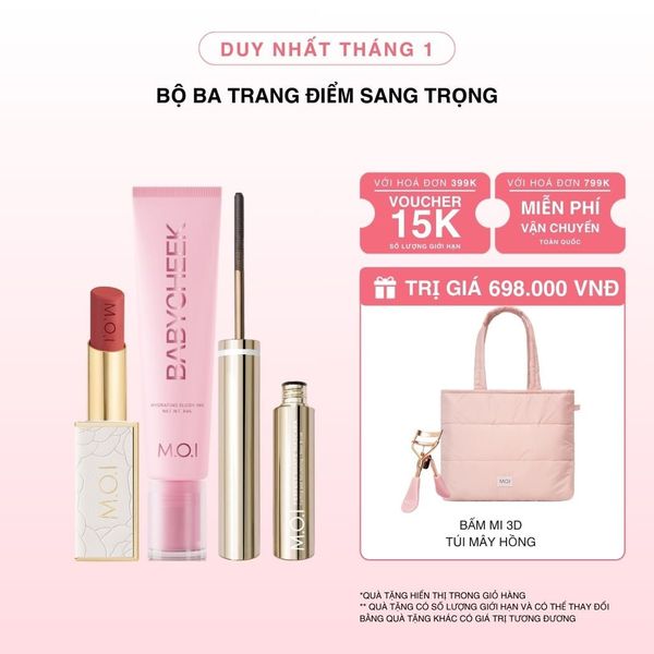 Bộ Ba Trang Điểm Sang Trọng