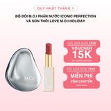  Bộ Đôi Phấn Nước Iconic Perfection Cushion Và Son Thỏi Love M.O.I Holiday 