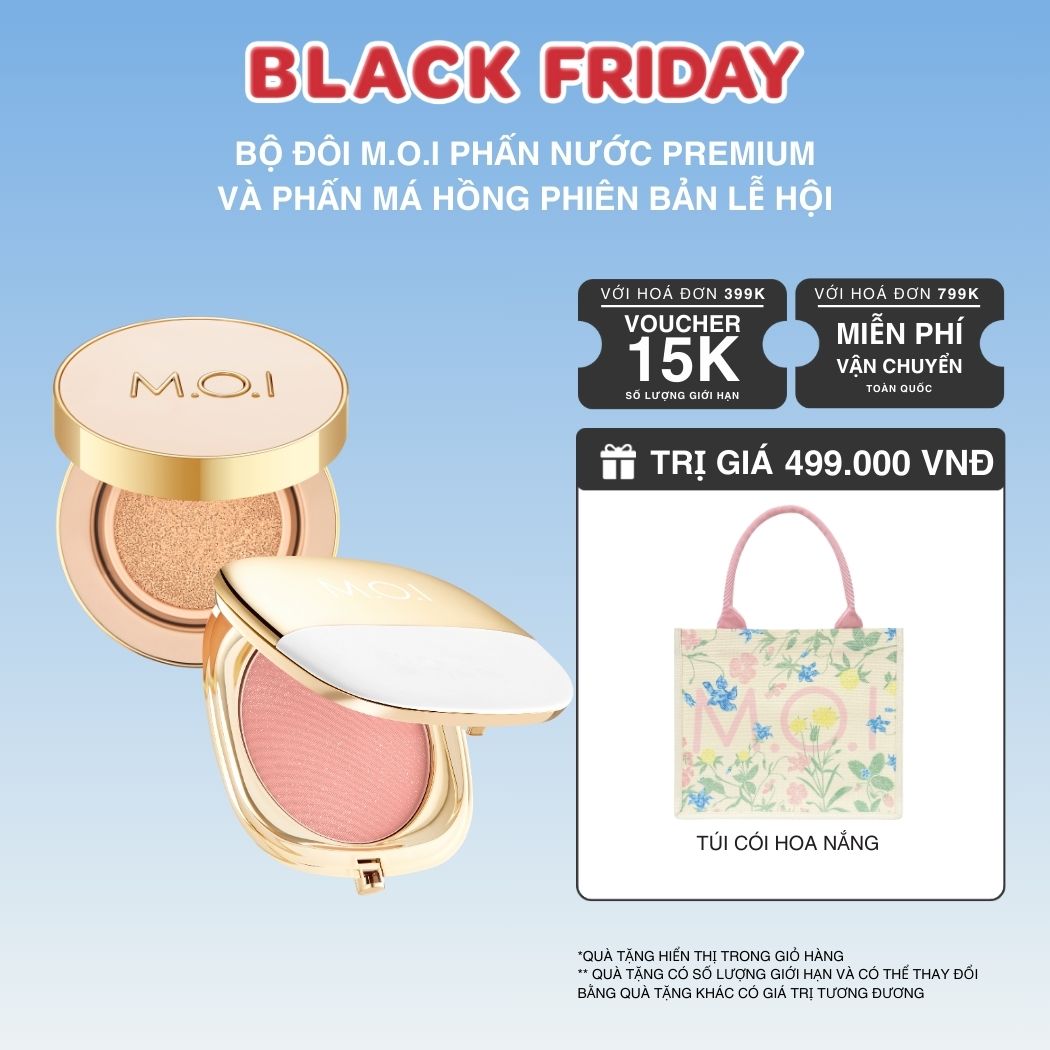 Bộ Đôi Phấn Nước Premium Và Phấn Má Trang Điểm Phiên Bản Mùa Lễ Hội