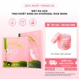  Mặt Nạ Gạo Tinh Khiết Sáng Da Hydrogel Rice Mask 