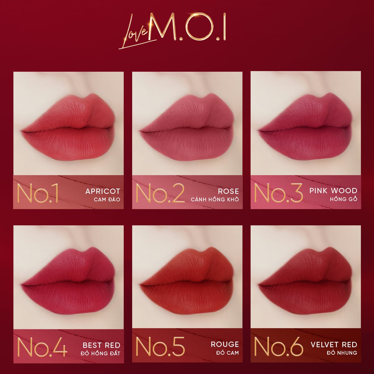Son Thỏi Love M.O.I Holiday Phiên Bản Mùa Lễ Hội 2.7g