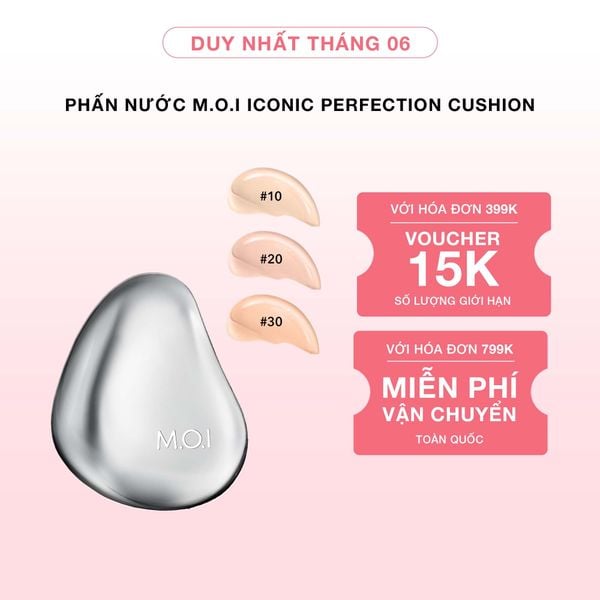 Phấn Nước M.O.I Iconic Perfection Cushion 12g [New Look]